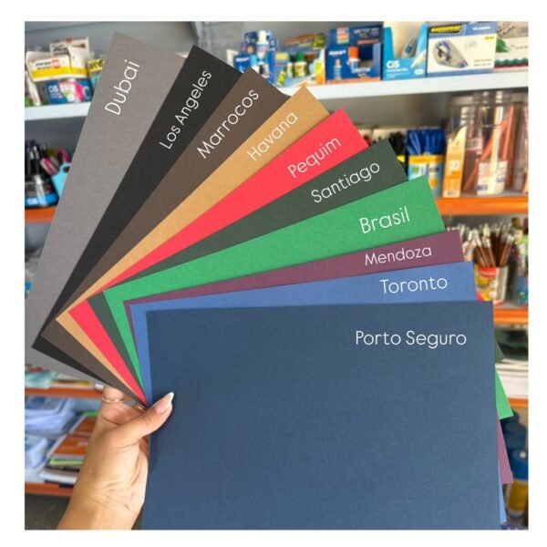 KIT COLOR PLUS CORES ESCURAS 180g A4