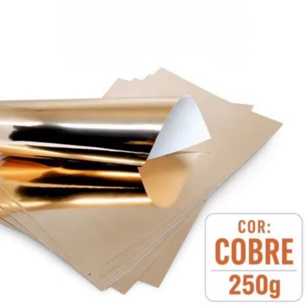 Lamicote Cobre CLARO – A4 250g MASTEPRINT