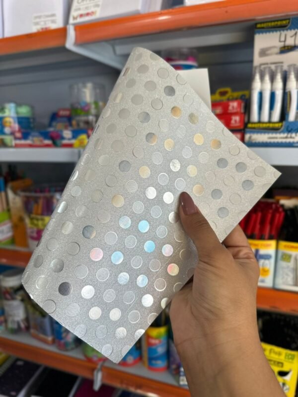 GLITTER DECORADO BOLINHAS PRATA - 150g