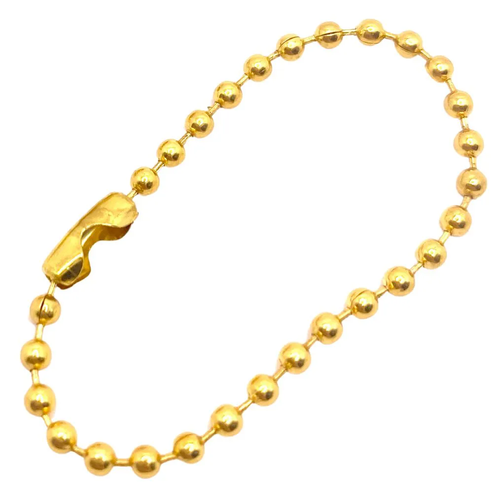 Corrente de Bolinhas – 10un – DOURADO