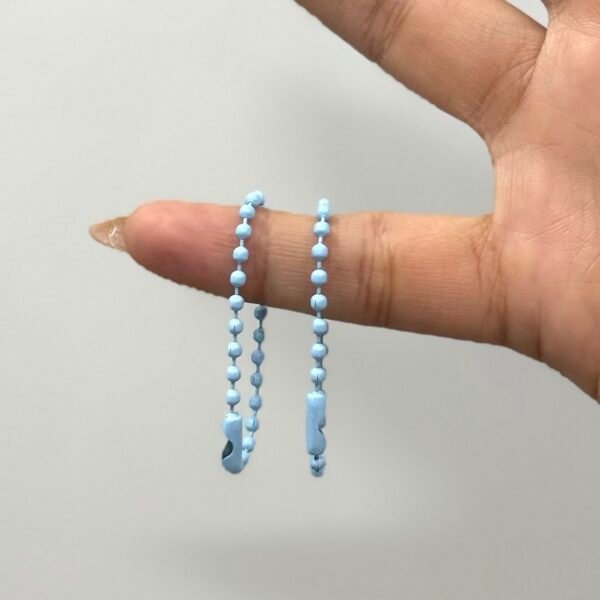 Corrente de Bolinhas – 10un – AZUL BEBE