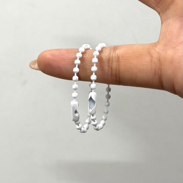 Corrente de Bolinhas – 10un – BRANCO