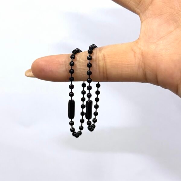 Corrente de Bolinhas – 10un – PRETO