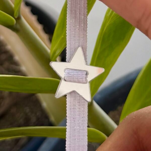 Passante Formato Estrela - PRATA