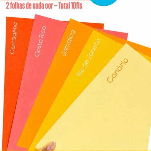 Kit Color Plus Sunset – 10fls – 180g – A4