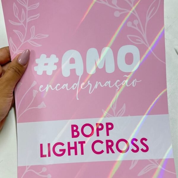 BOPP HOLOGRÁFICO LIGHT CROSS – BOBINA 22cmx20m