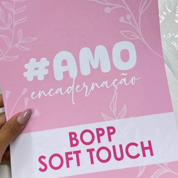 BOPP SOFT TOUCH (fosco efeito aveludado) – BOBINA 22cmx20m