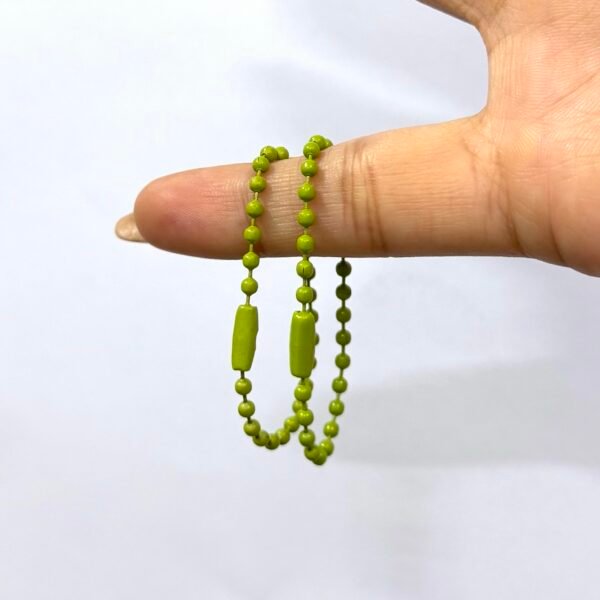 Corrente de Bolinhas – 10un – VERDE LIMÃO
