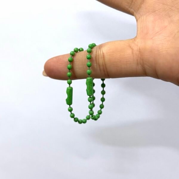 Corrente de Bolinhas – 10un – VERDE FOLHA