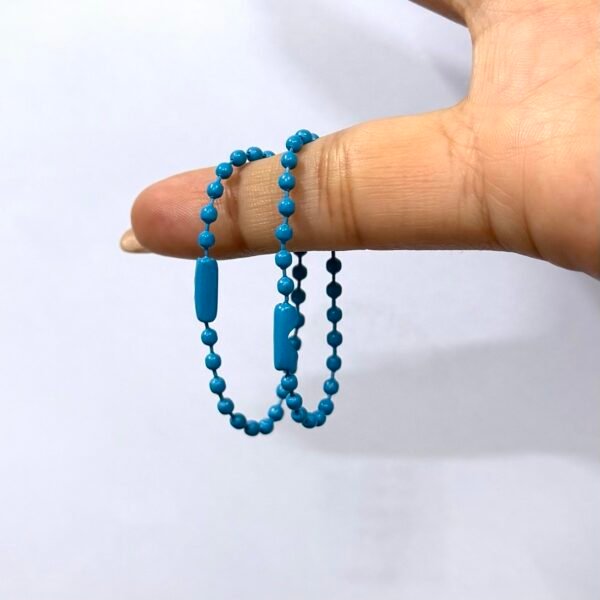 Corrente de Bolinhas – 10un – AZUL TIFFANY