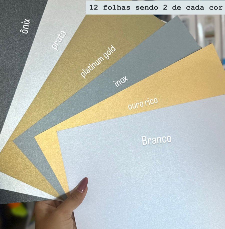 KIT PEROLIZADO GLAMOUR – A4 180G