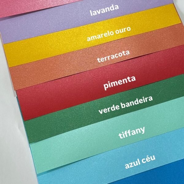 KIT PEROLIZADO RAINBOW -  A4 180G