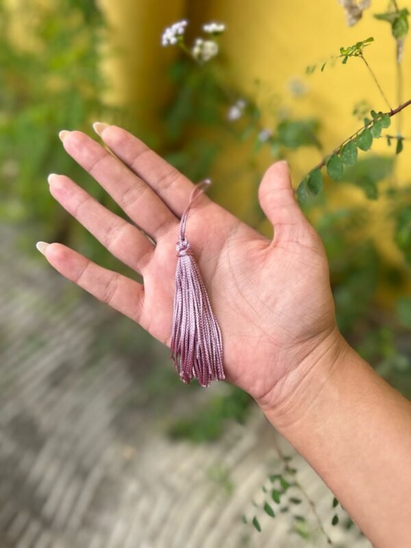 Pingente de Tassel – 7cm (COR ROSÉ GOLD) Pacote com 10un