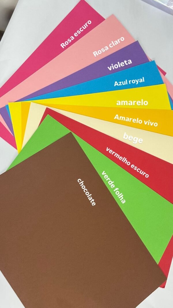 Kit Papéis Coloridos Canson - 185g A4 - 20fls