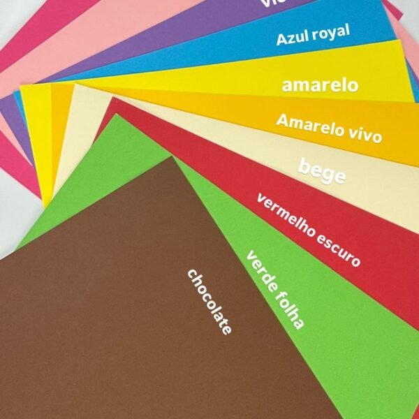 Kit Papéis Coloridos Canson - 185g A4 - 20fls