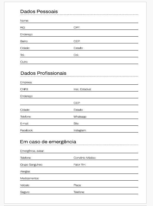 Miolo Impresso Agenda EDIFICANTE – A5 (1DPP) 75g (PRETO E BRANCO) - Imagem 3