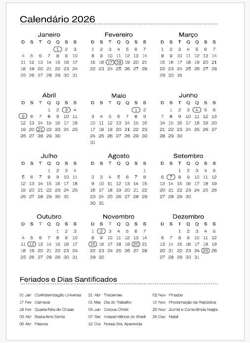 Miolo Impresso Agenda EDIFICANTE – A5 (1DPP) 75g (PRETO E BRANCO) - Imagem 5