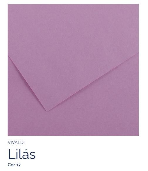 Papel Canson Lilás – 185g A4 – Unidade