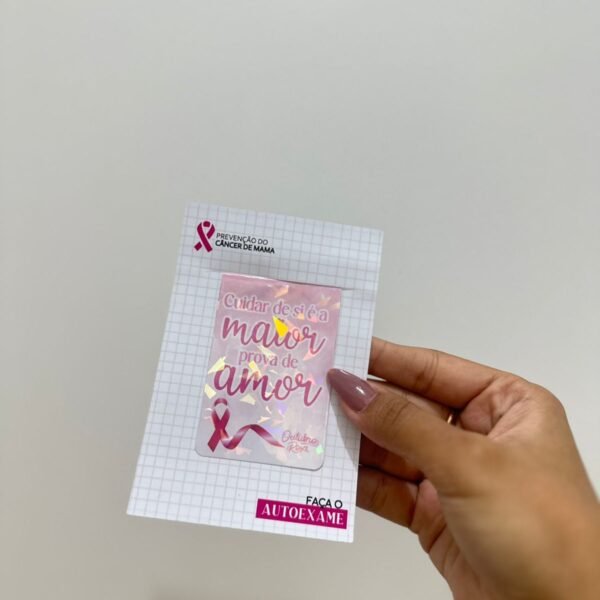ARQUIVO MARCA PÁGINA MAGNÉTICO OUTUBRO ROSA