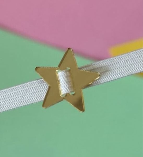 Passante Formato Estrela – DOURADO