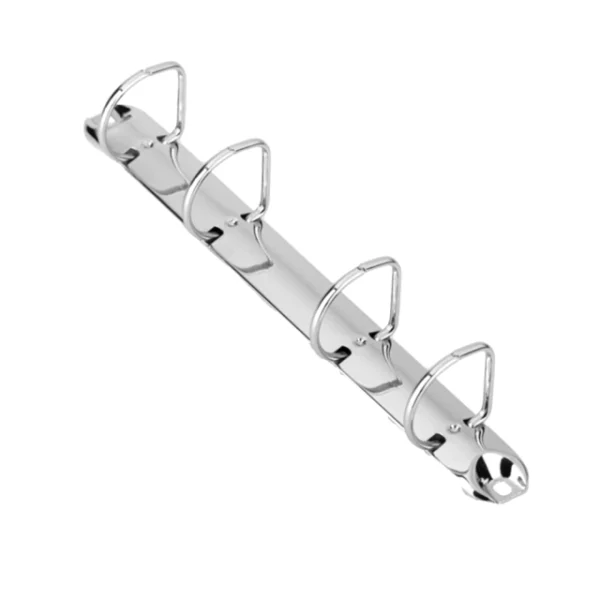 GARRA P/ FICHÁRIO (A5) 210mm x 20mm - Niquelada PRATA