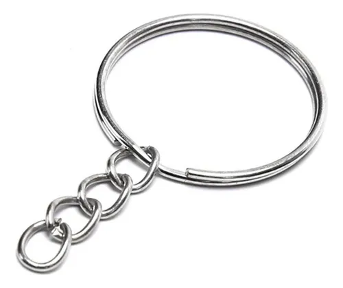 Argola Prata Para Chaveiro –  20 unidades