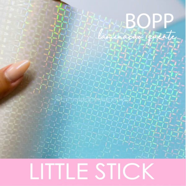 BOPP HOLOGRÁFICO LITTLE STICK – BOBINA 22cmx20m