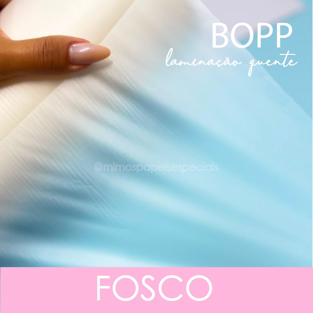 BOPP FOSCO – BOBINA 22cmx20m