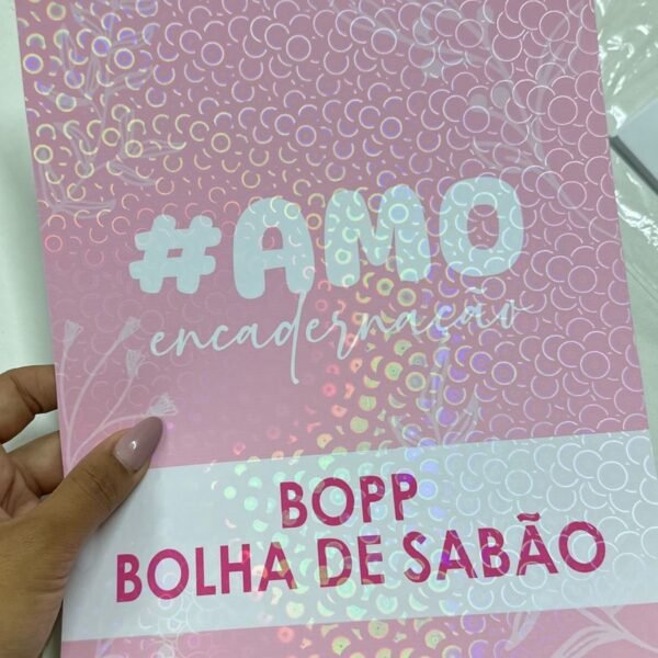 BOPP HOLOGRÁFICO BOLHA DE SABÃO – BOBINA 22cmx20m