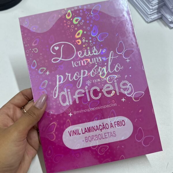Vinil para Laminação à Frio – HOLOGRÁFICO BORBOLETAS (5fls)