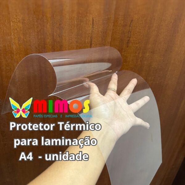 PROTETOR TÉRMICO PARA LAMINAÇÃO  - UNIDADE A4