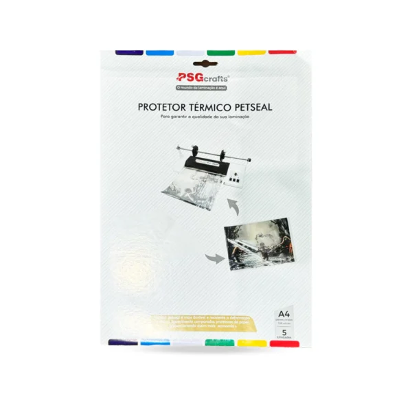 KIT COM 05 UNIDADES - PROTETOR TÉRMICO PARA LAMINAÇÃO A4