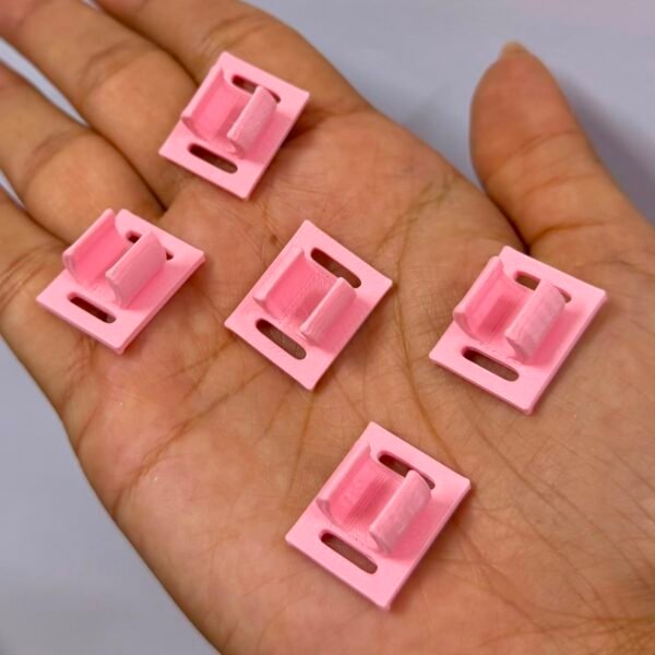 Passante Prendedor de Caneta Bic - ROSA CLARO 5 UND