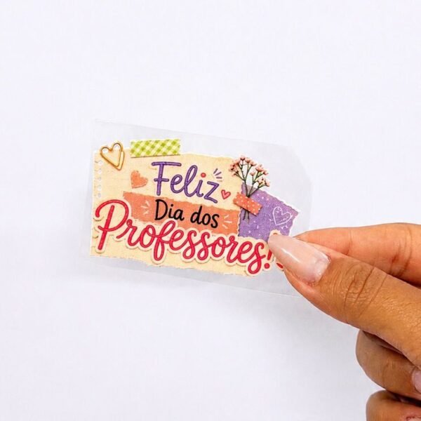 DTF UV PARA CANECA ‘Feliz dia dos Professores’ – UNIDADE