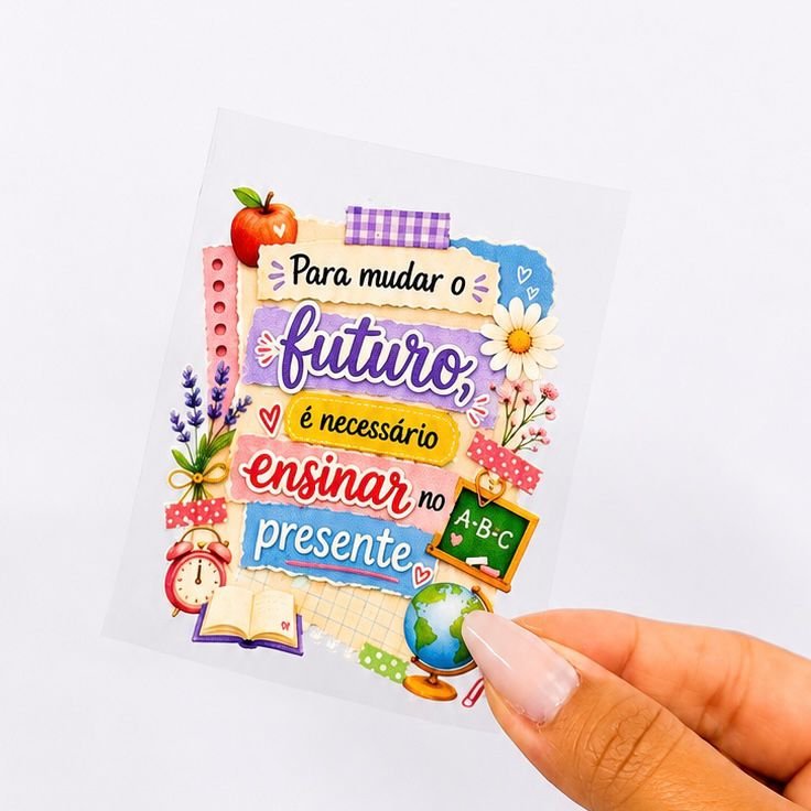 DTF UV PARA CANECA ‘Para mudar o futuro...’ – UNIDADE