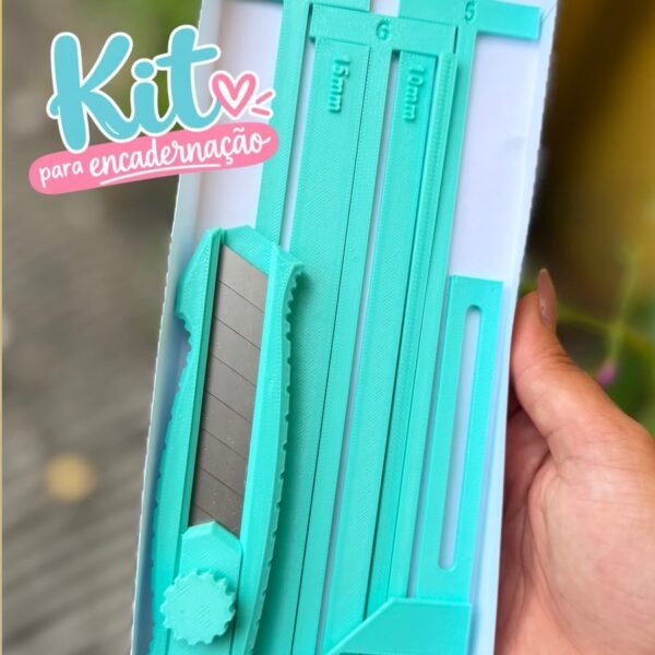 KIT PARA ENCADERNAÇÃO – TIFFANY